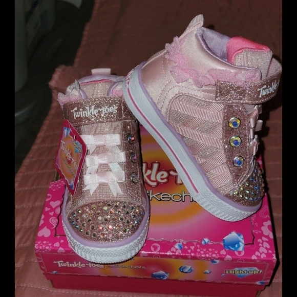 Skechers twinkle toes RARE 5 - Picture 2 of 3